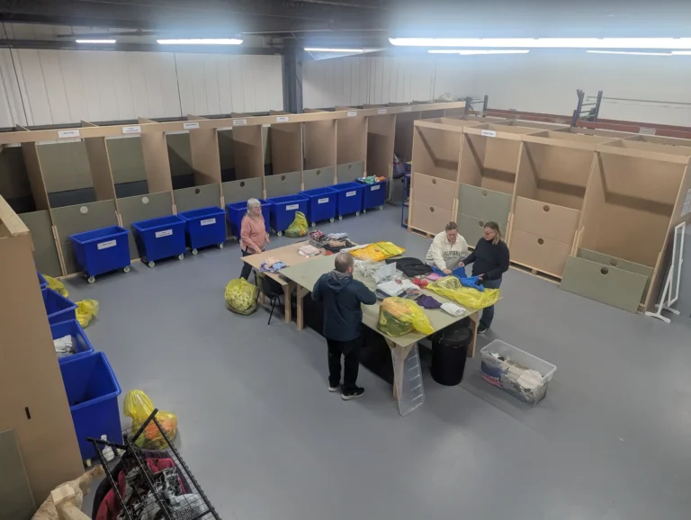 New Donations and Distribution Centre in Prudhoe for Tynedale Hospice at Home